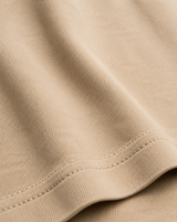 BEIGE BASIC T-SHIRT FABRIC