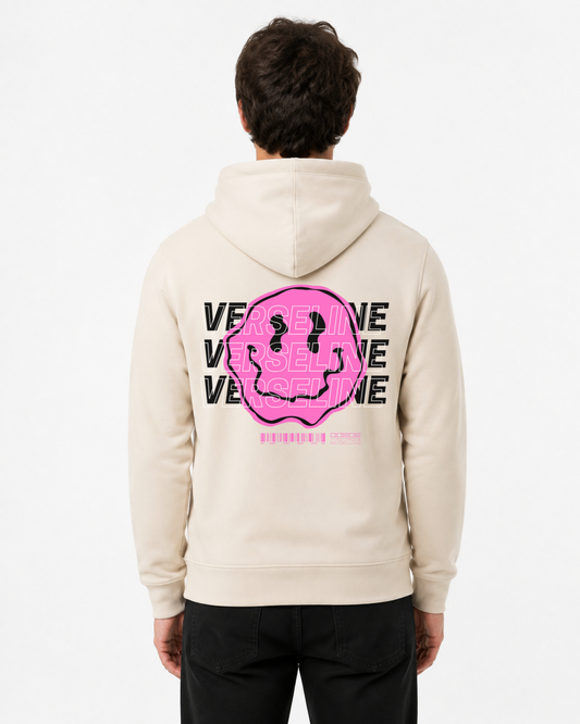 BEIGE HOODIE BACK MAN