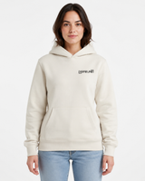 BEIGE HOODIE FRONT WOMAN