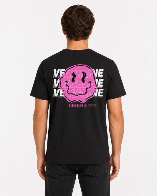 BLACK BASIC T-SHIRT BACK MAN