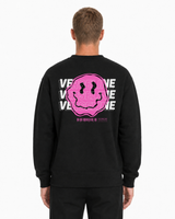 BLACK SWEATSHIRT BACK MAN