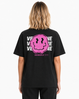 BLACK T-SHIRT BACK WOMAN