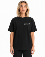 BLACK T-SHIRT FRONT WOMAN