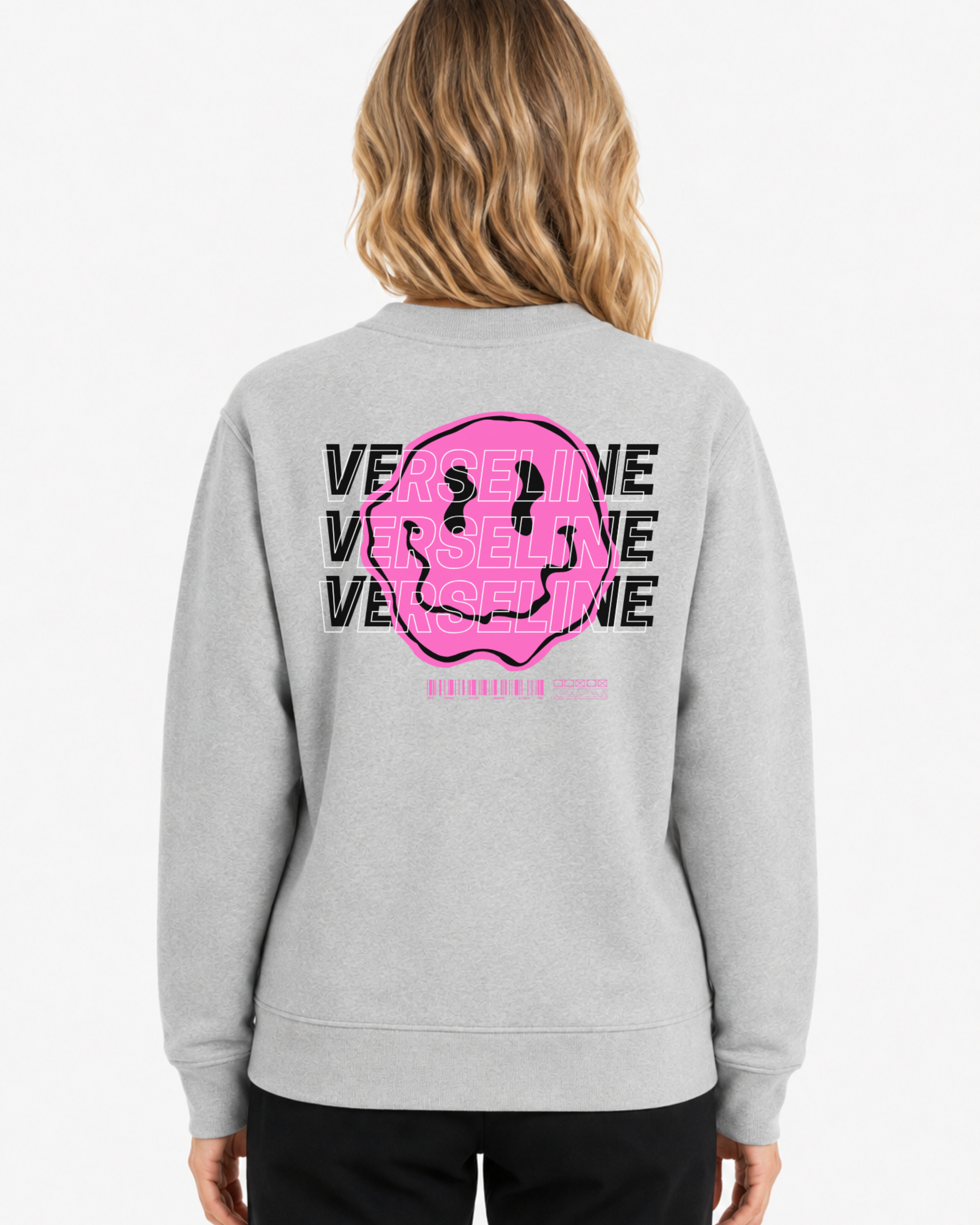 GREY SWEATSHIRT BACK WOMAN