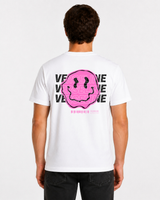 WHITE BASIC T-SHIRT BACK MAN