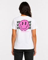 WHITE BASIC T-SHIRT BACK WOMAN
