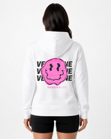 WHITE HOODIE BACK WOMAN