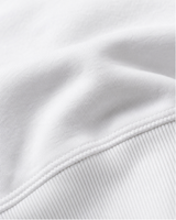 WHITE SWEATSHIRT FABRIC