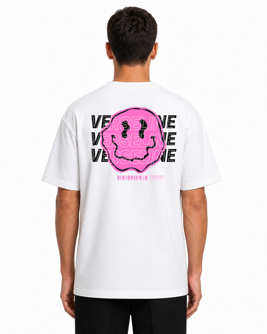 WHITE T-SHIRT BACK MAN