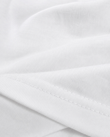 WHITE T-SHIRT FABRIC