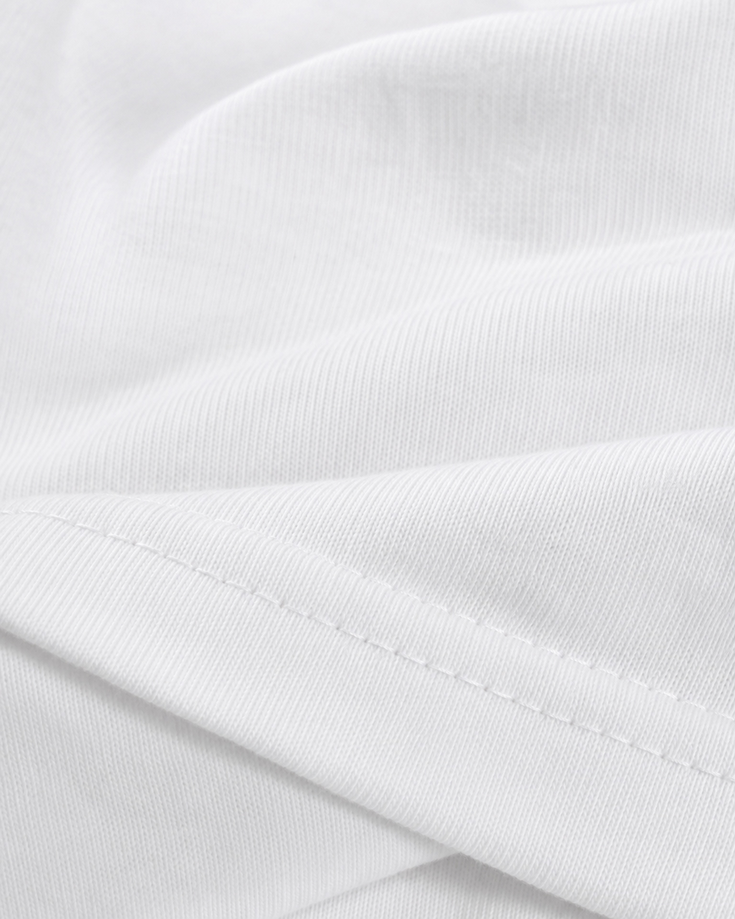 WHITE T-SHIRT FABRIC